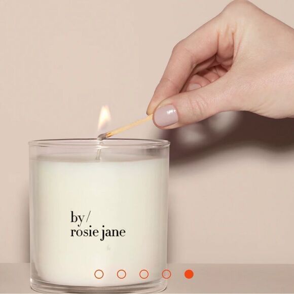 By Rosie Dulce Candle vanilla hinoki wood & nude musk brand nee in box - Picture 5 of 7